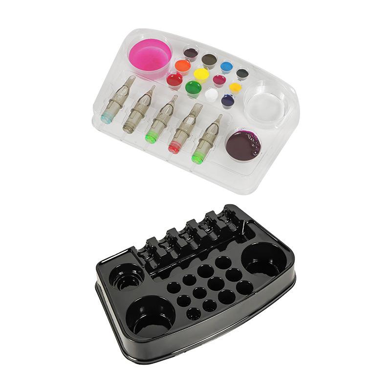 Tattoo Ink Cup Palettes - 12 Disposable Microblading & Paint Palettes