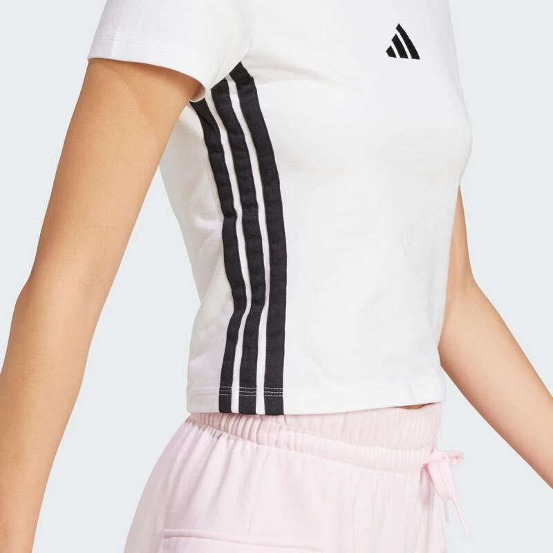 Adidas Women's 3-Stripes SJ Baby T-Shirt JE1239