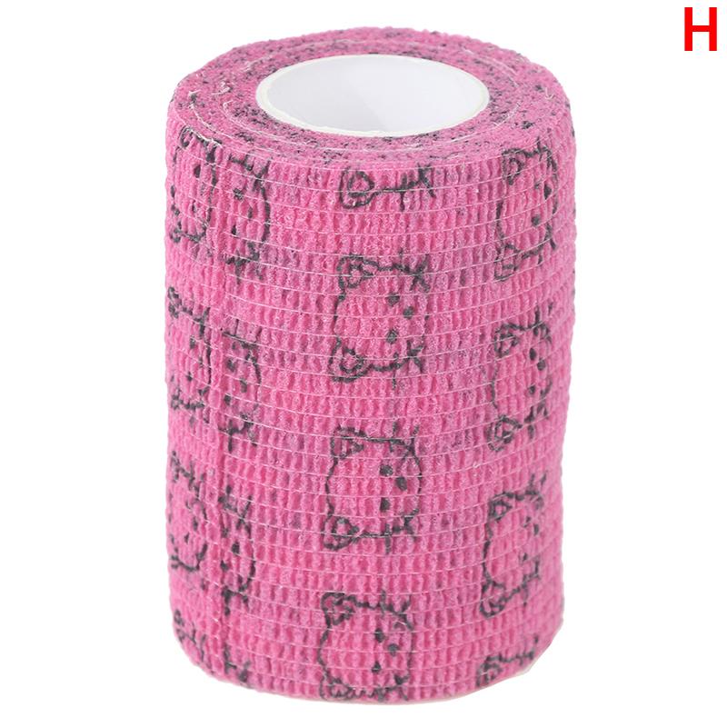 Self-Adhesive Elastic Bandage For Pet Dog Cat Bandage Leg Cover Protector Strap