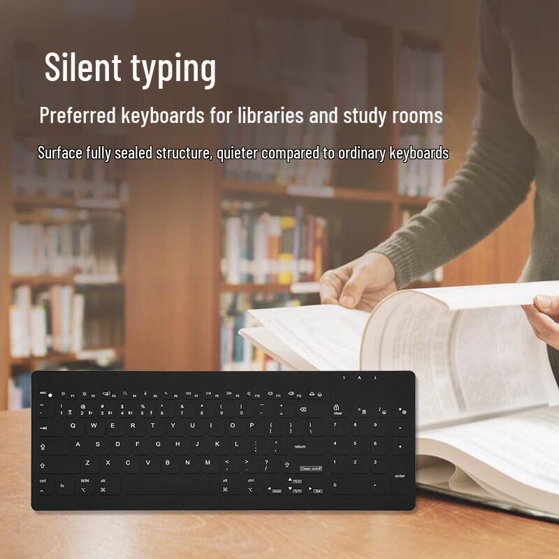 Double Shell C96 Tri-Mode Silent Waterproof Keyboard