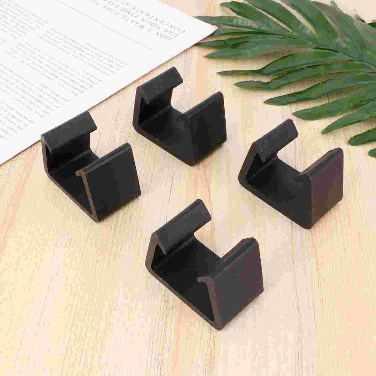 

4 Pcs Sectional Sofa Clips Patio Furniture Sturdy Chair Fastener Wicker outside