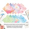 DIY Scrapbook Background Paper 12 Sheets Watercolor Pattern Paper For Journal Decoration