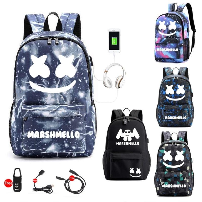 marshmello galaxy backpack