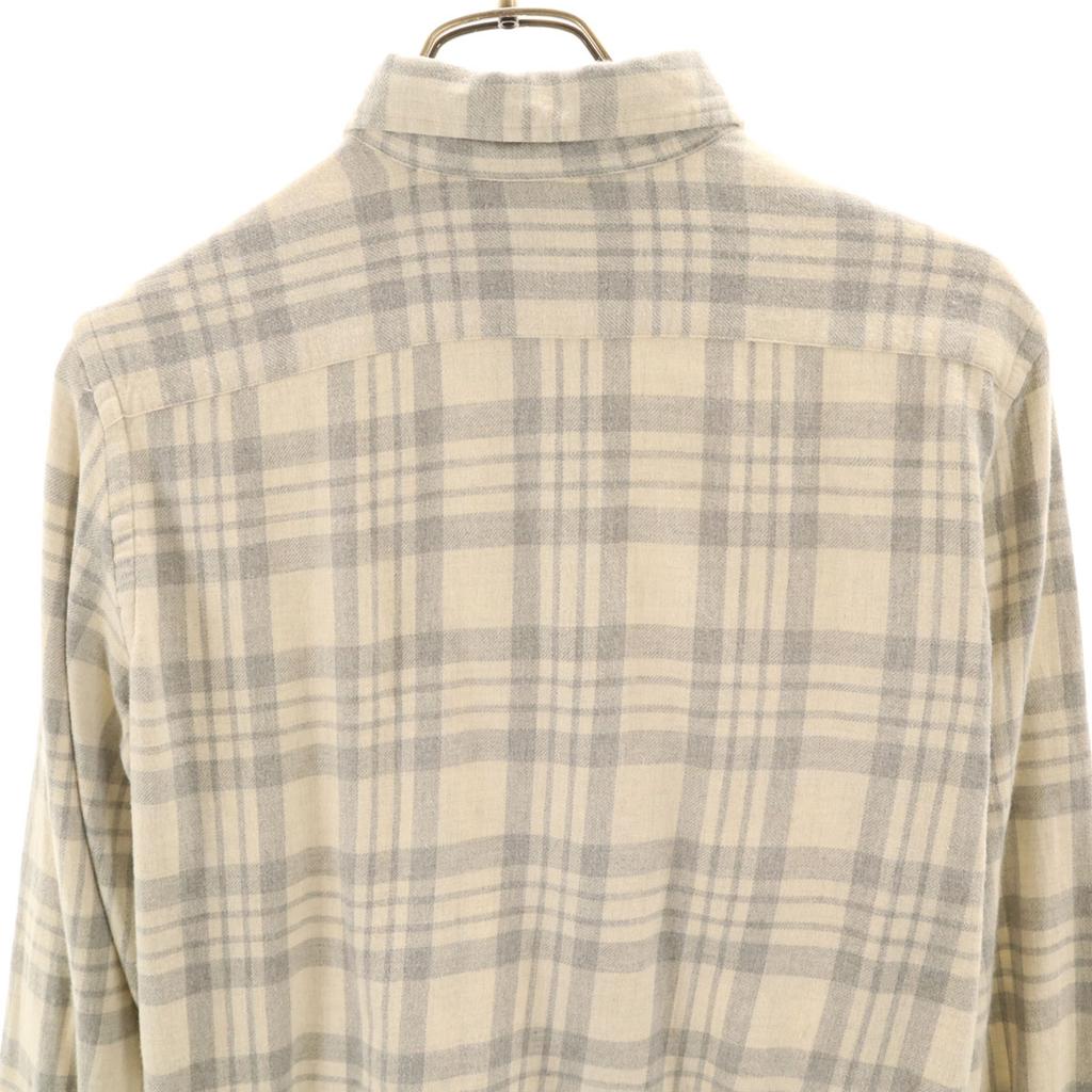 RALPH RALPH LAUREN Check Pattern Long sleeve Button down shirt M gray Men's Used