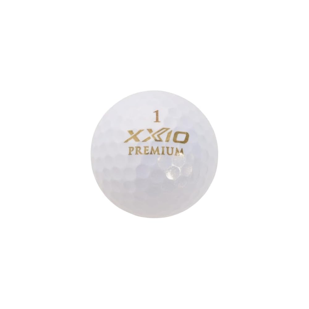 Dunlop XXIO Boules de Golf Premium Or Royal Modèle 2020 Pack de 12
