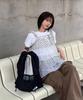 Kybjt Two-Way Basket Sling Backpack Gray