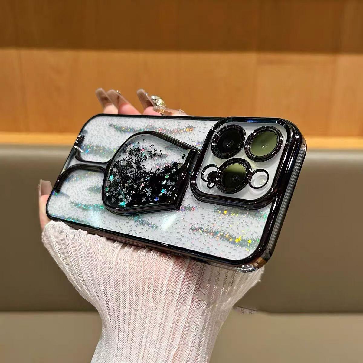 

Creative and Personalized Phone Case for IPhone 16 Protective Case for Apple 15promax 3D Quicksand 14plus Trend For iPhone11Promax