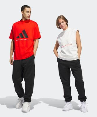 Basketball Fleece Jogger   Black Iz4908