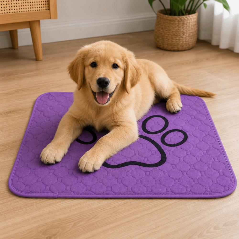 Washable Dog Pee Pad Reusable Dog Urine Pads Dog Pee Pad Blanket Pet Bed Urine Mat Crate Training
