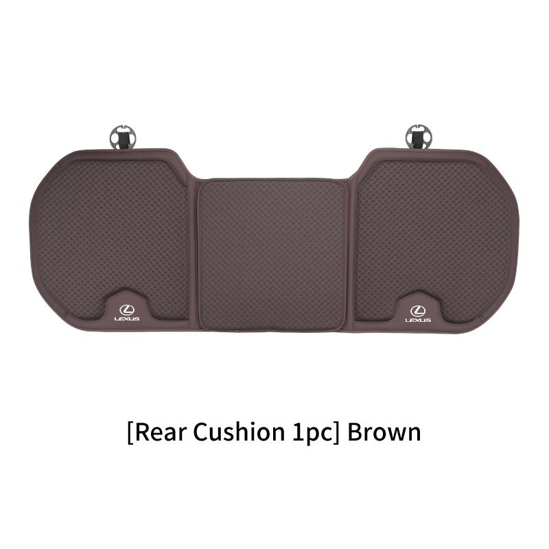 Car Seat Ice Silk Cushion Backrest Waist Pad Protector Cover Interior For Lexus CT200h ES250 ES300h IS250 IS200 GS300 GS460