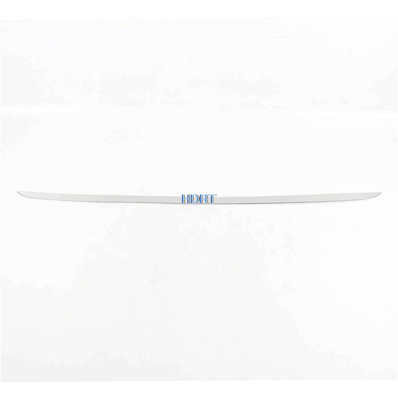 Car Styling Cover Sticker Rear Trunk Door Tail Gate Frame Trim Strip For Honda pire Accord 11th  + Lower Strip