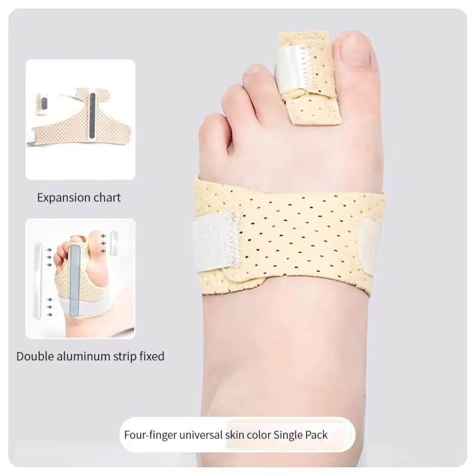 Adjustable Hammer Toe Straightener And Corrector For Metatarsalgia Claw Toe Mallet Toe Pain Relief Splint Foot Compression Wrap