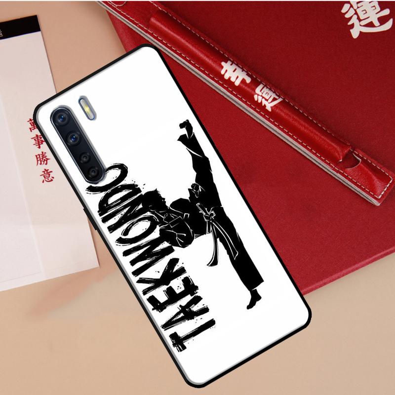 Kung Fu Taekwondo Karate Case For Oppo A94 A18 A74 A57 A17 A77 A38 A58 A78 A98 A54 A80 A60 A40 A96 A76 A16 A15 A5 Pro