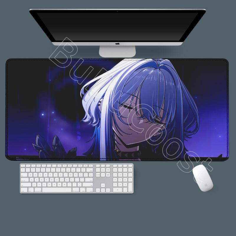 Kawaii Anime Girl Galbrena Desk Mat Non-slip Gamer Mouse Pad 1200x600mm Mousepad Computer Wuthering Waves Laptop PC Keyboard Pad