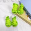 4Pcs/Set Soft Summer Dog Shoes Non-Slip Hollow Puppy Shoes Dog Paw Protector  for Small Medium Dogs