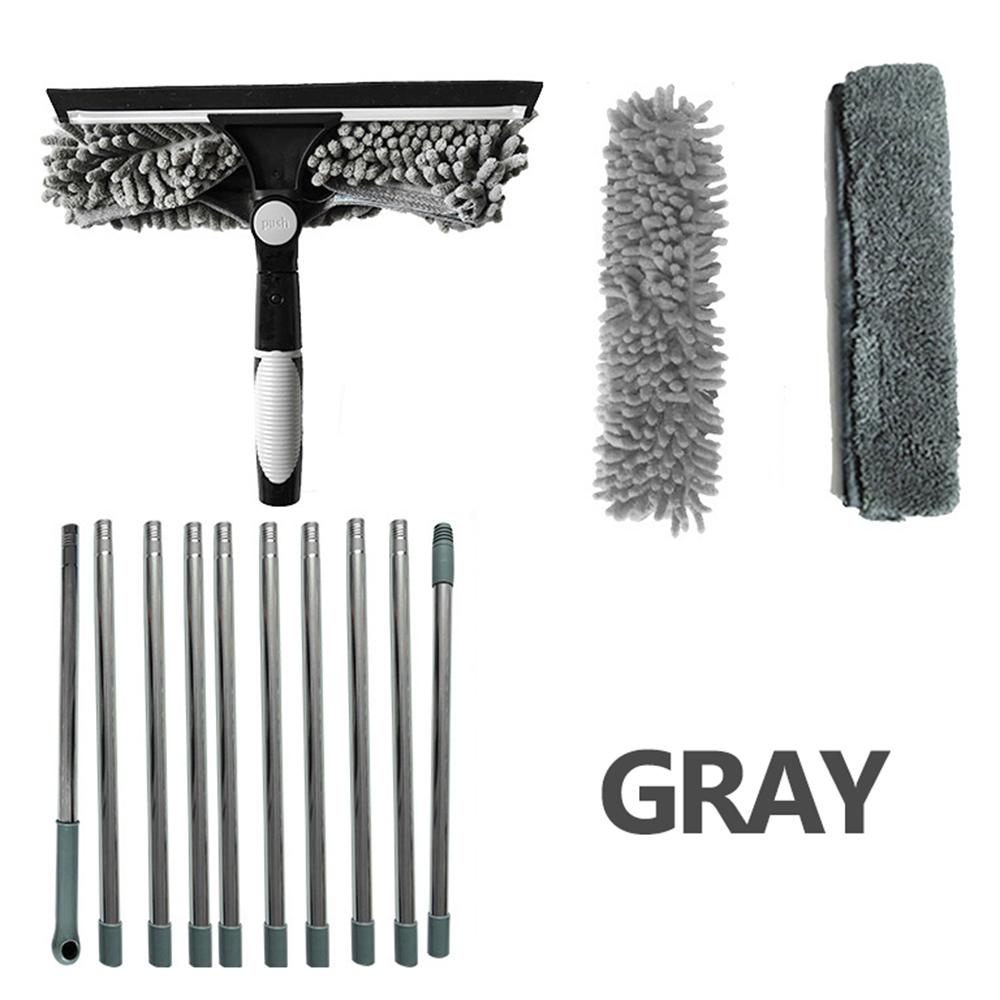 100CM-420CM ausziehbarer Spleißstab Bodenabzieher Haushaltsfensterreiniger Wischer Glasabzieher Fensterwischer Heimreinigungswerkzeuge