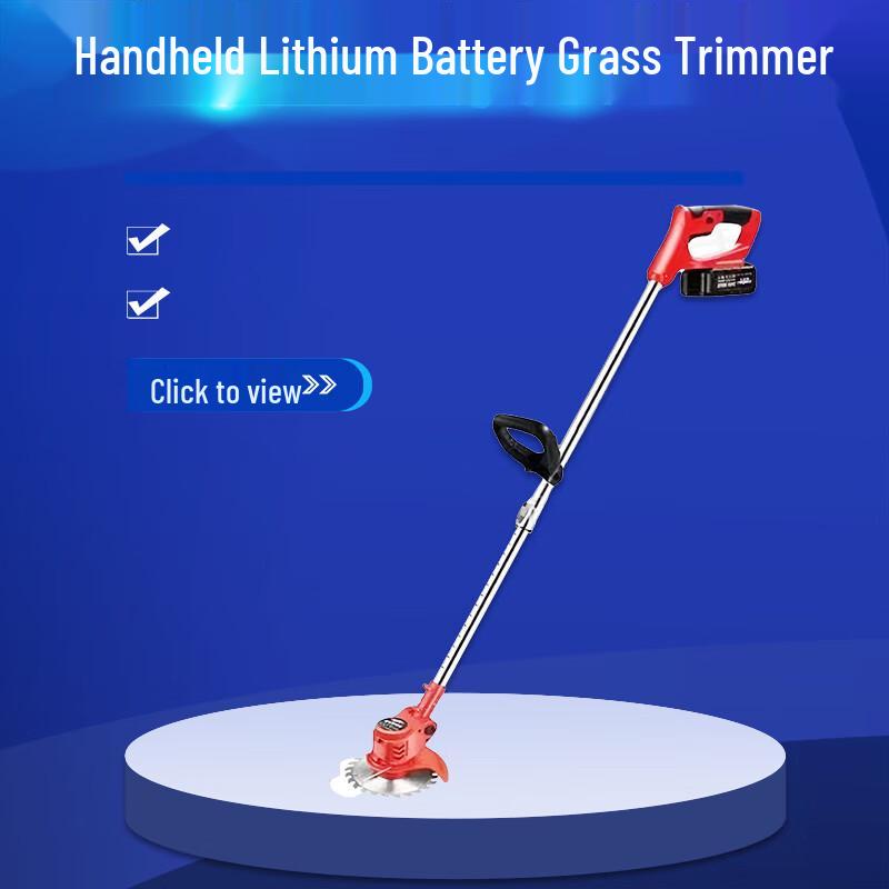 Lixian 21V Handheld Cordless Grass Trimmer CN Plug (adapter Included)