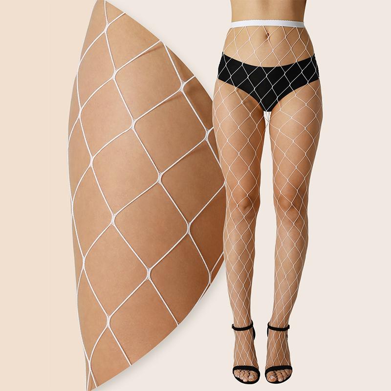 Kave 1 Pair Fishnet Pantyhose Tights Stockings Women'S High Waist Sexy Tights Lingerie Pantyhose Tights Party Daily Dressing