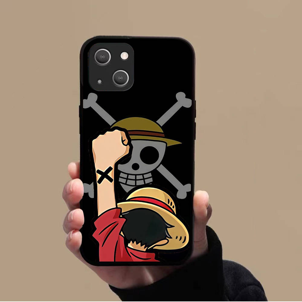 

Мягкий черный чехол KK-40 One Piece Luffy для iPhone XR 14 15 11 12 13 6 7 8 X XS Pro Max Samsung S22 S23 S21 S24 FE Ultra S8 Plus iPhone 14 Pro Max коби