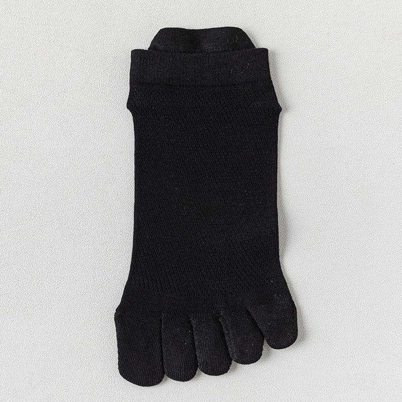 

Женские дышащие хлопковые носки с пальцами - Летние тонкие, антибактериальные, против запаха, влагоотводящие, короткие спортивные носки One Size