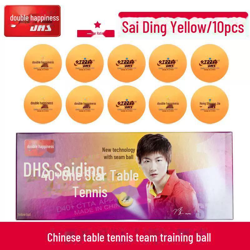DHS Tischtennis-Wettkampfbälle – 40+ Tokyo WTT ABS, erhältlich in den Bewertungen ein, zwei und drei Sterne.