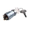 12V Car Ignition Cylinder Switch Lock + 2 Keys 3 Position Universal For 24mm Hole Car Truck Trailer SUV Pickup RV Camper 10A Switches4