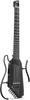 Donner HUSH C Classical Guitar, Nylon String, Electric Guitar, Headless, with Earphone Output and Built-in Tuner, Black