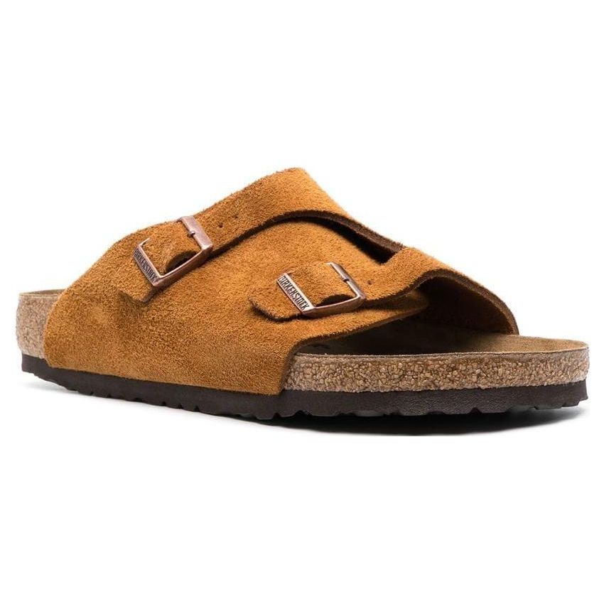 Birkenstock Zurich Casual Soft Comfortable Breathable Slide Sandals Women Sandals Camel-Brown 1023891
