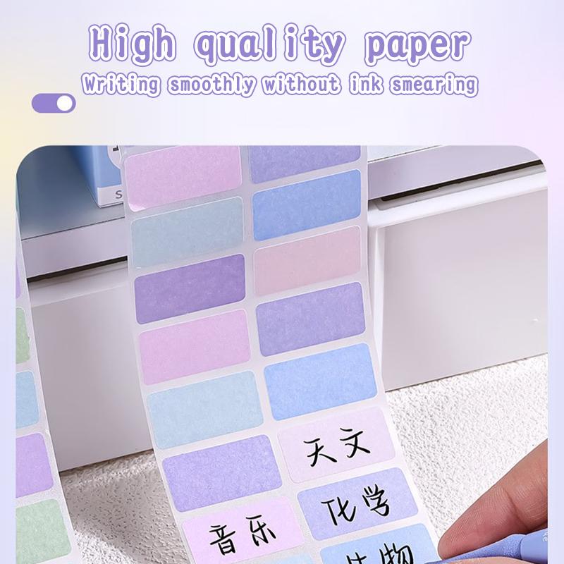 

400/1400 листов Morandi Color Index Tabs Sticky Notes Office Planner Stickers Выдвижные липкие заметки Эстетические канцелярские принадлежности A4