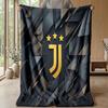 Coperta a tema Juventus FC Morbida coperta in flanella Coperta morbida tipo plaid Coperta accogliente per divano e letto per arredamento domestico