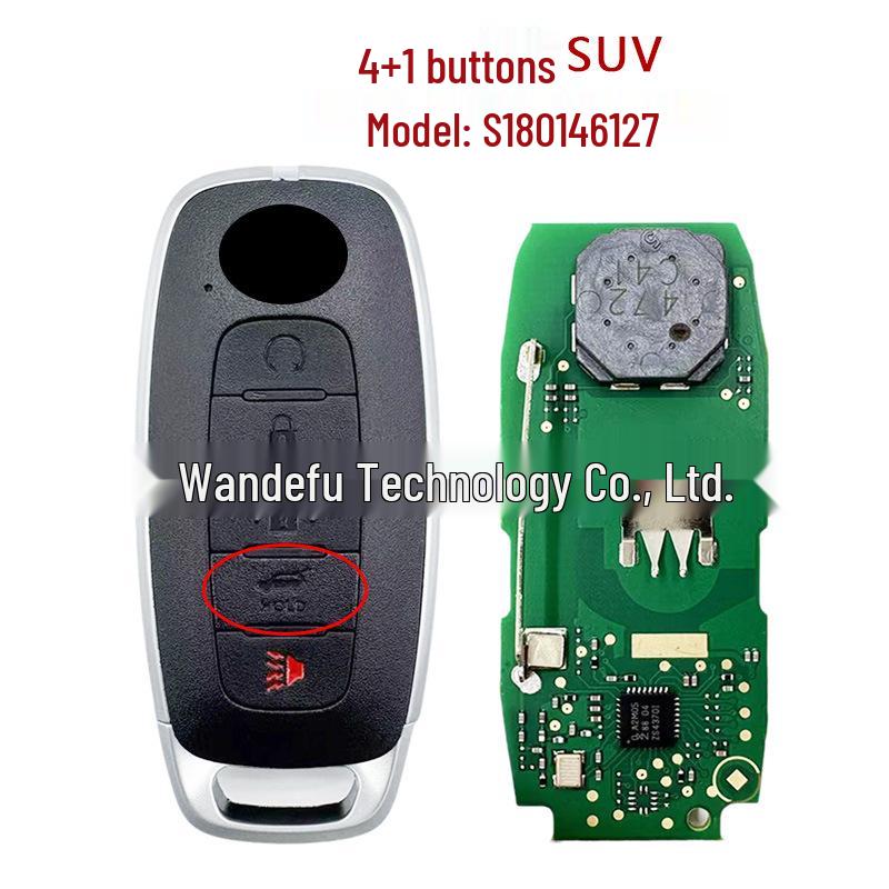 Compatible with Nissan Ariya, Rogue, Qashqai, Sunny Key, 46 Chip, 433 MHz Frequency.