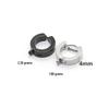 Stainless Steel Hoop Earrings with Electroplated Color Retention and Polished Finish - DIY Pendant Earring Accessories 