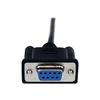 Câble Null Modem Croisé Série RS232 DB9 - STARTECH - 1 M - Noir