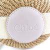 Excellent Chloe Shoulder Bag Woody small basket bag beige paper CHC23AS381L1826Y Used