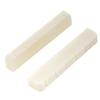 Musiclily Flat Bottom Cow Bone 6 String Classical Guitar Slotted Nut DJ-01 52x6x9/8.5mm (2 Pieces)