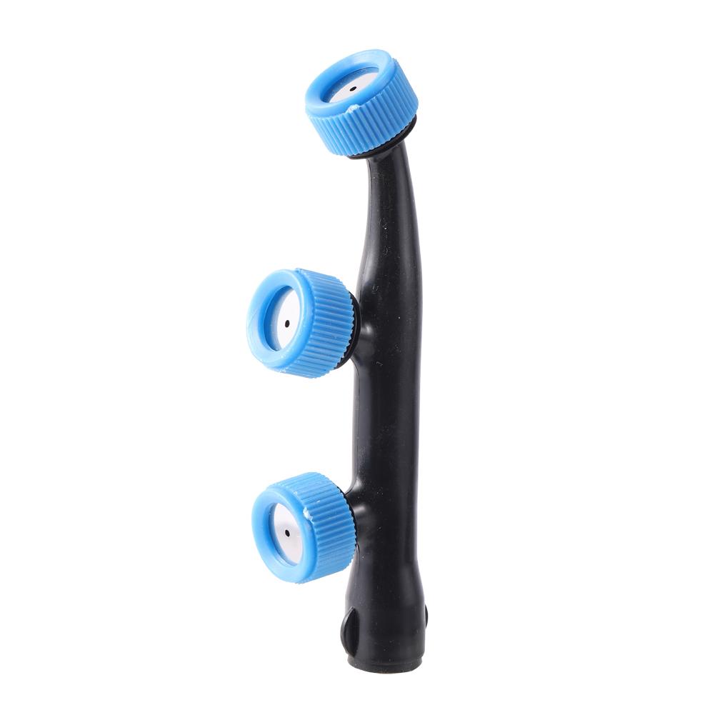 Garden Lawn Irrigation Pesticide Spraying Sprinkler Agricultural Single/Double/Three Nozzle Head Copper Atomizing Sprayer Nozzle