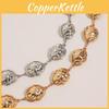 Metal Cloud Waist Chain For Women With Retro Engraving And Geometric Elements Spring