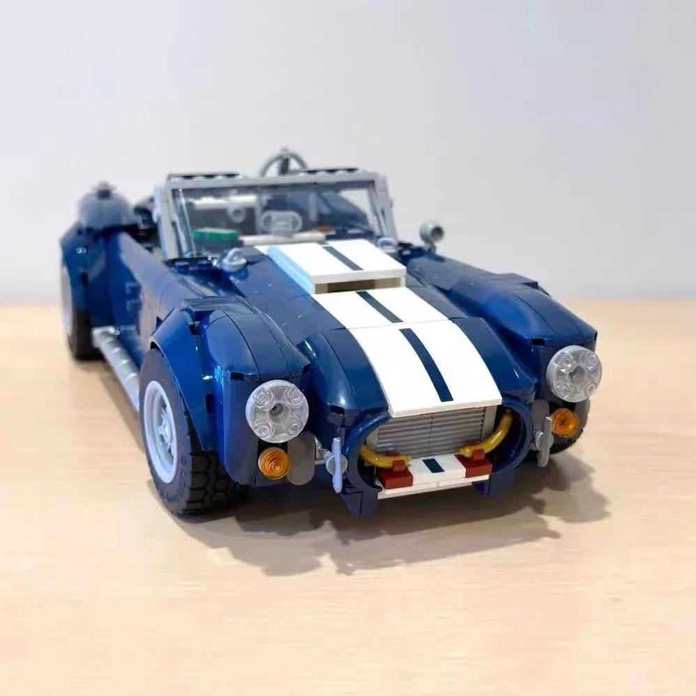 1241ks COBRA Super Sportovní Auto Modelová Sada - Domácí Dekorace Dospělácká Sada Vánoční Dárek Dárky k Narozeninám