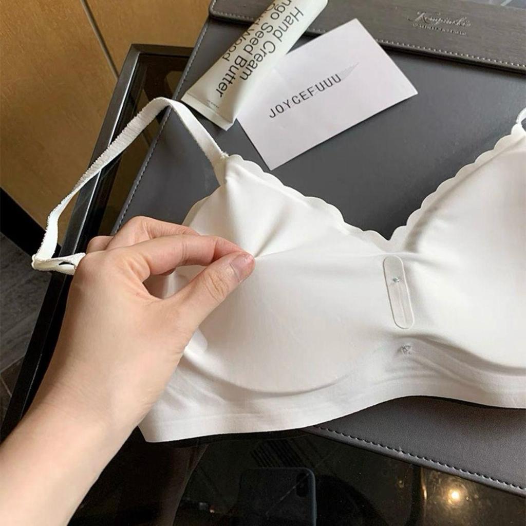 Bezešvá push-up podprsenka v japonském stylu pro malá prsa - Pohodlná, bez kostic, tenká s mašličkou