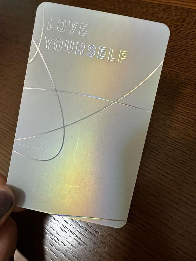 [USED] BTS Love Yourself Jimin Trading Card
