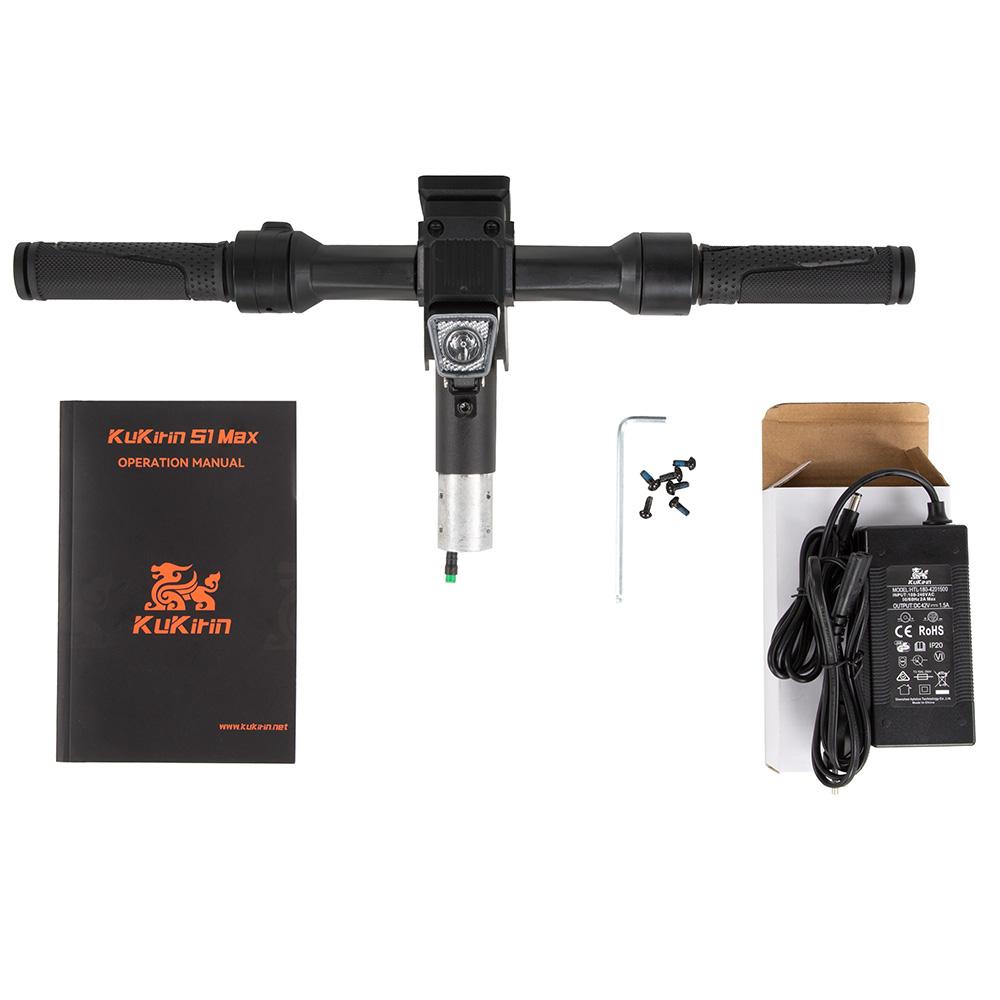 KuKirin S1 Max Electric Scooters for Adults 350WIn-wheel Motor 36V 10.4Ah 8-inch Solid Honeycomb Tire