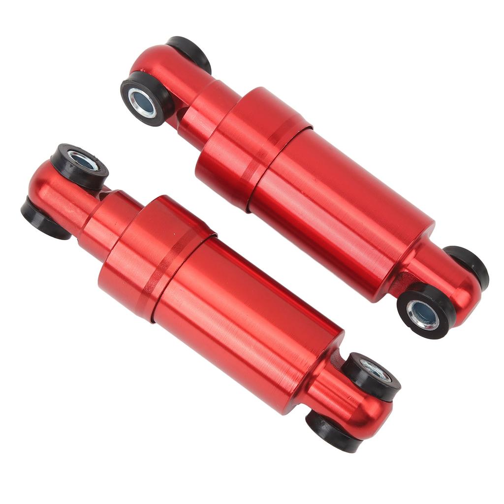 2 Stück Elektroroller Stoßdämpfer 110mm Aluminiumlegierung Hydraulischer Stoßdämpfer Hinterer Dämpfer Vibrationsdämpfende Teile für Elektroräder
