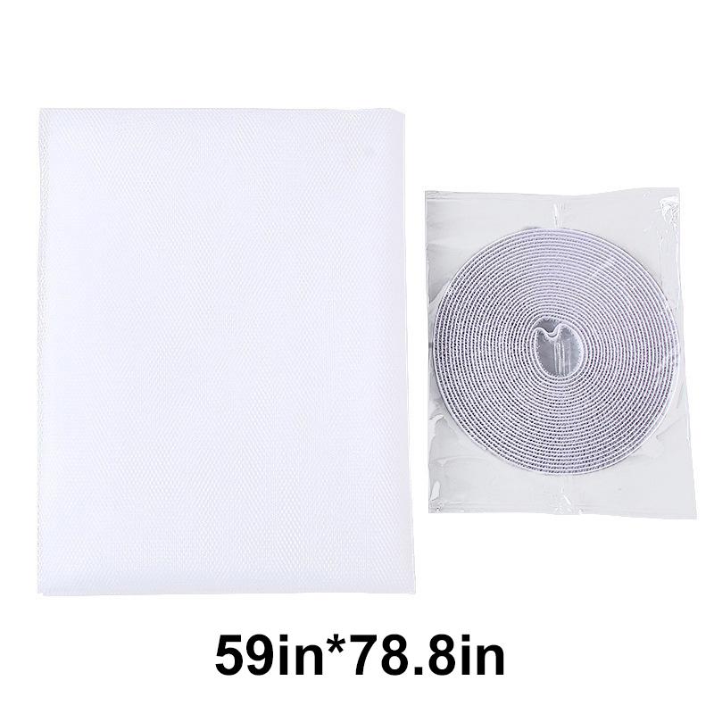 

Простая противомоскитная сетка, не требующая пробивания отверстий, оконная сетка самоклеящегося типа, противомоскитные экраны, домашний текстиль, сад