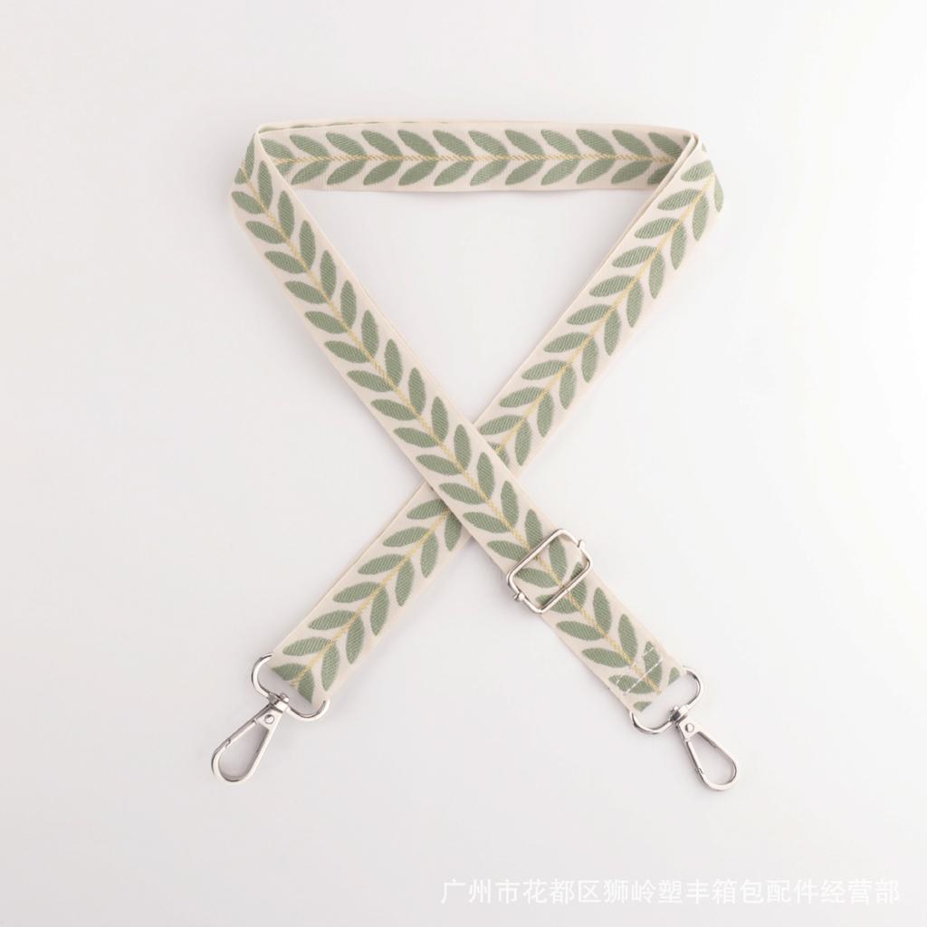 Neues Kleines Frisches Handy-Lanyard Crossbody-Tasche Schultergurt Zubehör Verstellbar Blattmuster Leichter Anhänger Riemen