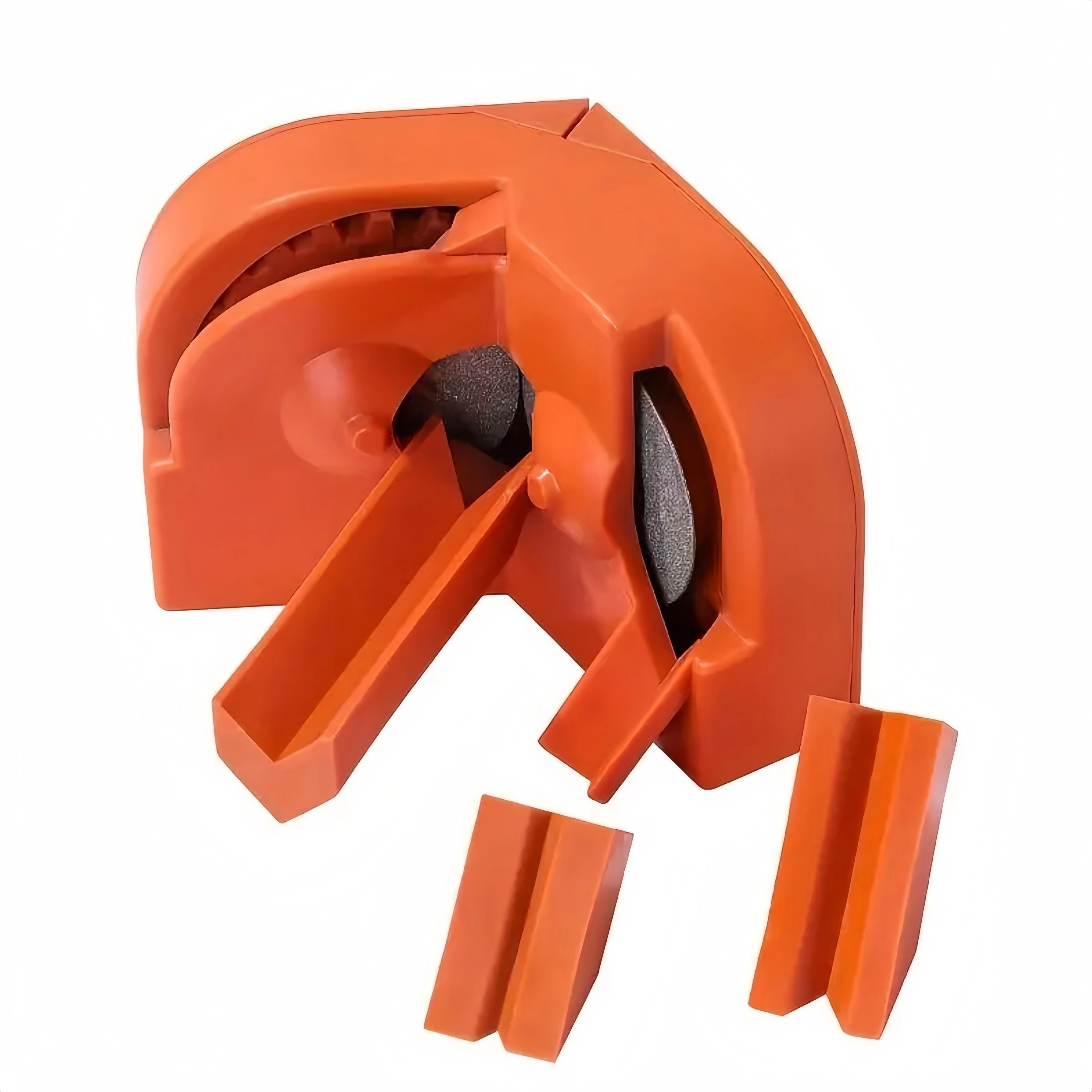 

1pc Multifunctional Drill Bit Sharpener, Portable Electric Drill Bit Grinding Tool, Works With Multiple Drill Sizes червоний