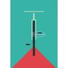 Vintage Bicycle Poster Cycling Bike Bauhaus Canvas Painting Modern Minimalist Wall Art Print Picture Home Room Decor Biker Gift