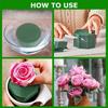 20/1PCS Round Floral Foam Bricks Dry Wet Flower Artificial Fresh Flowers Mud Foam Blocks DIY Arrangement Wedding Party Supplies