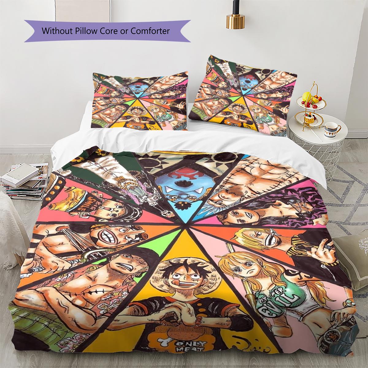 

Дитячий Плед-Ковдра Комплект Постільної Білизни Зворотний Бік Наволочка Домашній Декор Подарунок на День Народження (1 * підковдра + 2 * наволочка, без наповнювача) 135x200cm