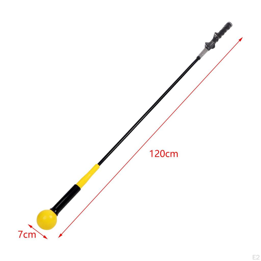 Golf Practice Tool Swing Comfortable Grip Portable Non-Slip Stick for Golfers