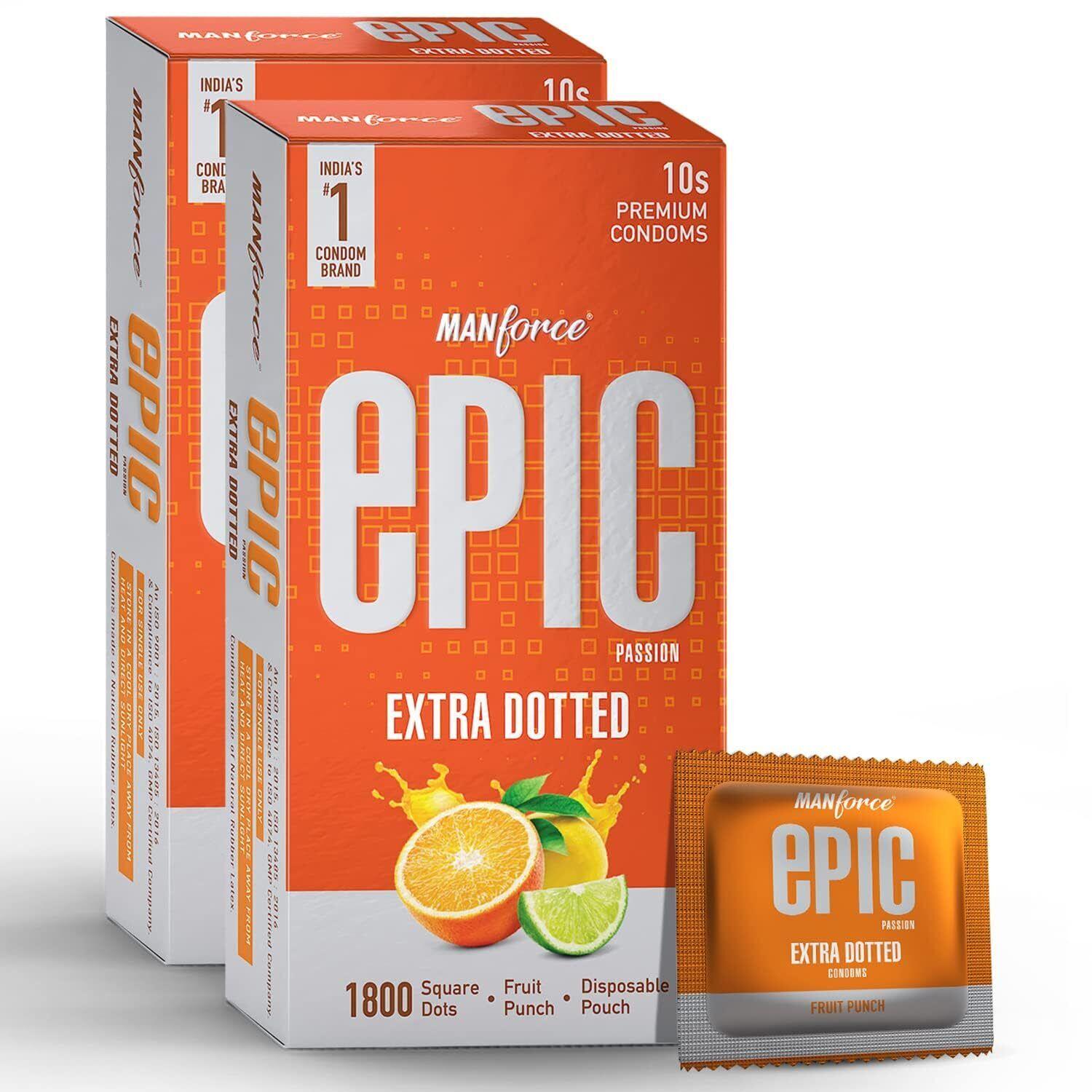 РњСѓР¶СЃРєРѕР№ РїСЂРµР·РµСЂРІР°С‚РёРІ РїСЂРµРјРёСѓРј-РєР»Р°СЃСЃР° Manforce Epic Passion Extra Dotted | Р¤СЂСѓРєС‚РѕРІС‹Р№ РїСѓРЅС€ СЃРѕ РІРєСѓСЃРѕРј 10 С€С‚. (РЈРїР°РєРѕРІРєР° РёР· 2 С€С‚.)